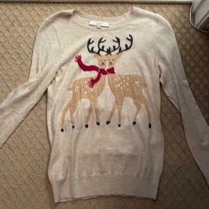 Loft Reindeer Sweater